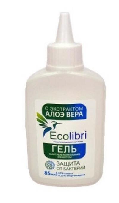 ECOLIBRI Универсальный Гель для рук с антибактериальным эффектом, 85мл , 98736