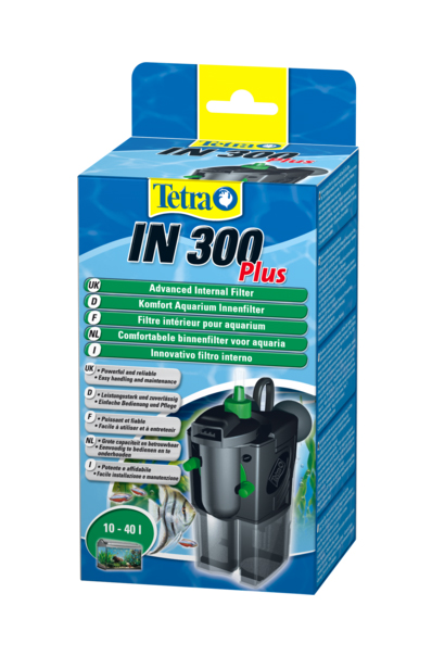Tetra (оборудование)  Внутренний фильтр Tetratec  IN 300 plus для аквариумов 10-40 л 174870 0,230 кг 36353