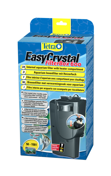 Фильтр внутренний Tetra EasyCrystal Filter 600 (50-150л), 600 лч 