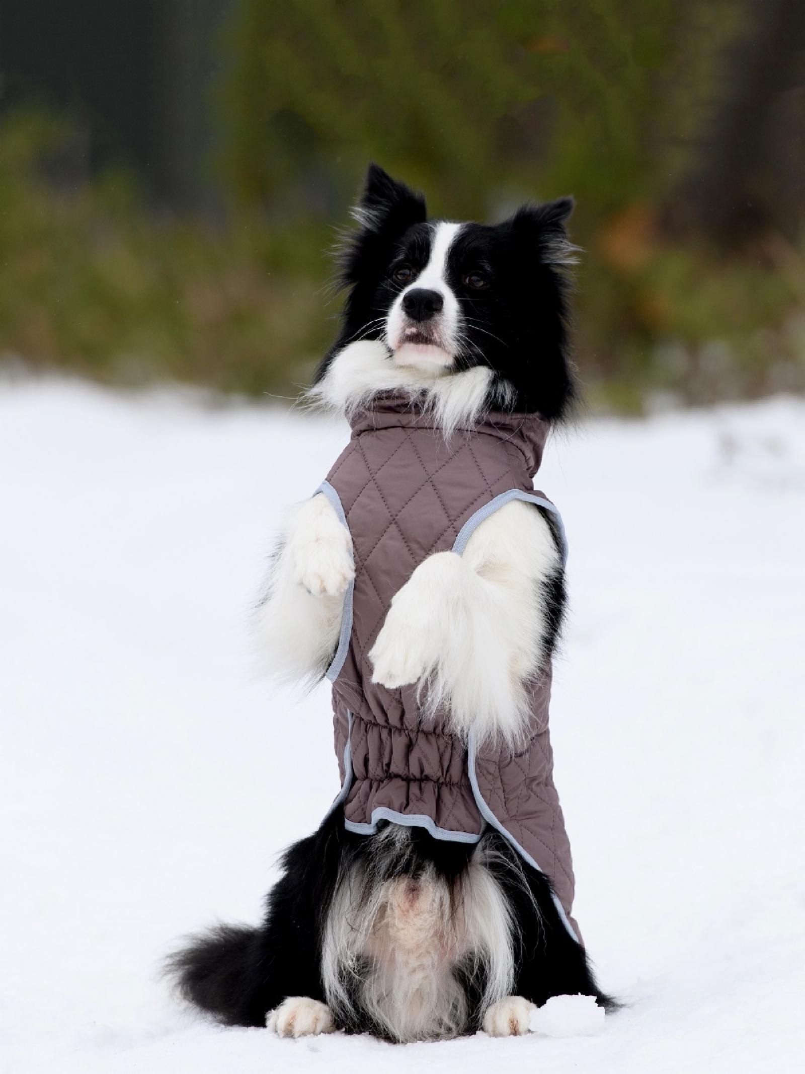 OSSO Жилет теплый для собак Стежка р.50 коричневый Жт-1016 (зима) Жт-1016 0,142 кг 57501