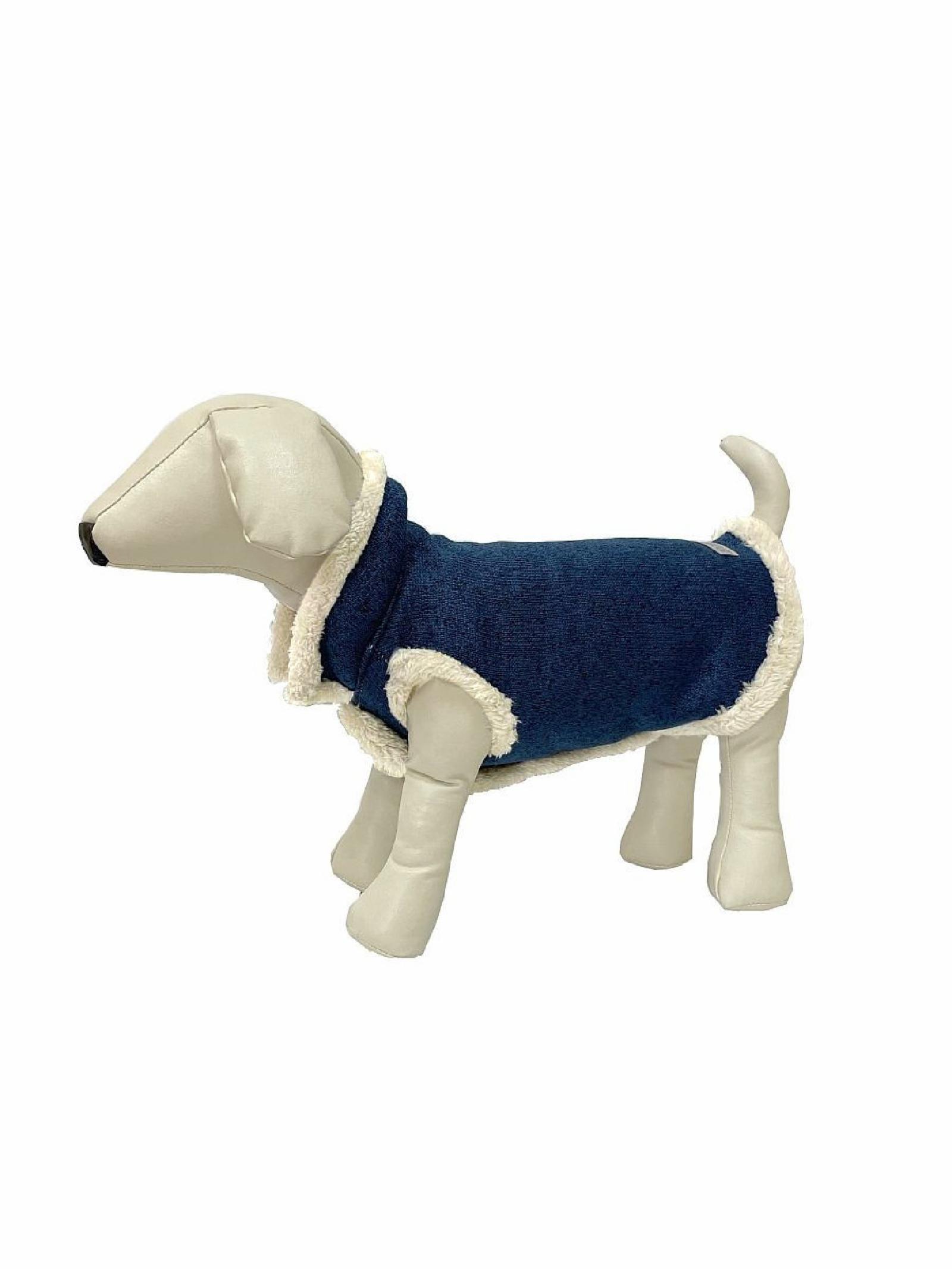 OSSO  Жилет для собак Тужурка  р.35 синий Жст-1024 (зима) 0,015 кг 57506