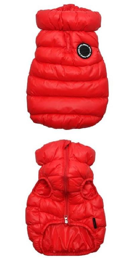 PUPPIA Жилет для собак утеплённый Ultra Light Vest A красный S
