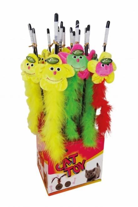 Papillon Дразнилка для кошек Подсолнух в ассортименте (Fishing rod assorted sunflowers) 240121 240121 0.050 кг 44800, 37200100858