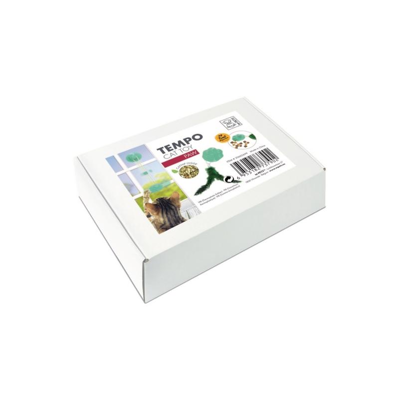 Игрушка для кошек с дозатором для угощений ЛАПКА с кошачьей мятой 12.5 X 9.5 X 5.5 см Mpets 20602699, УТ-052960