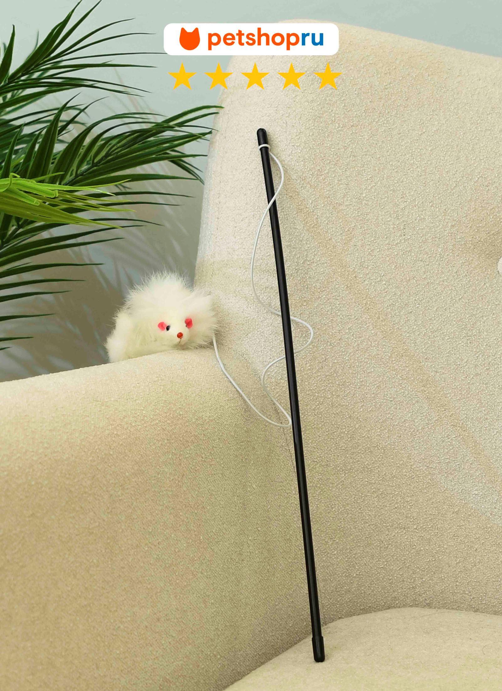 PETSHOP Игрушка дразнилка для кошек цвет в ассортименте PS065 0.100 кг 66295