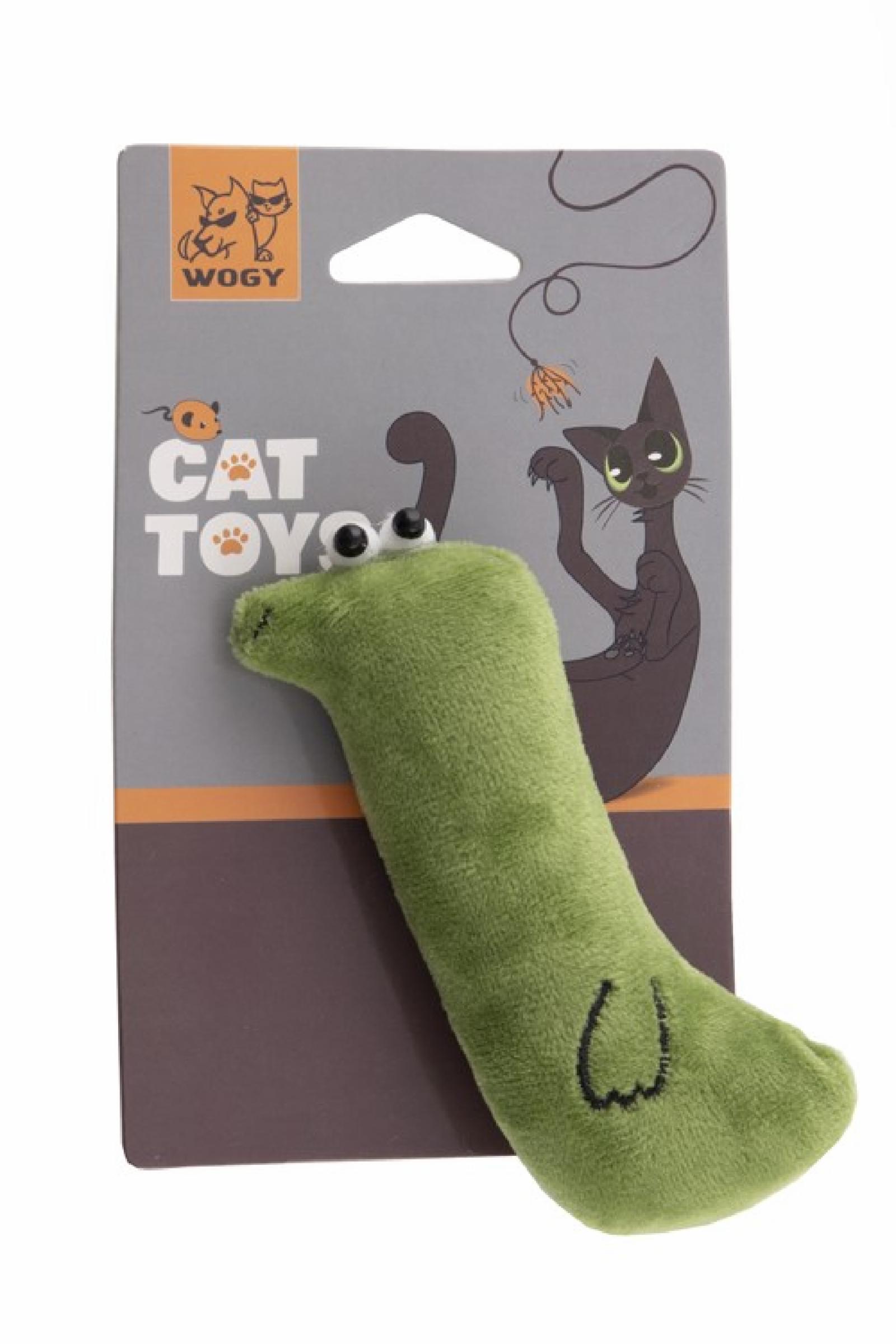 WOGY Игрушка для кошек мягкая Зверята с кошачьей мятой в ассортименте 272412 0.013 кг 67744, 100100