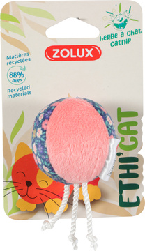 ZOLUX Игрушка для кошек с кошачьей мятой Мяч талисман в маргаритках 580752, 580752, 1200100