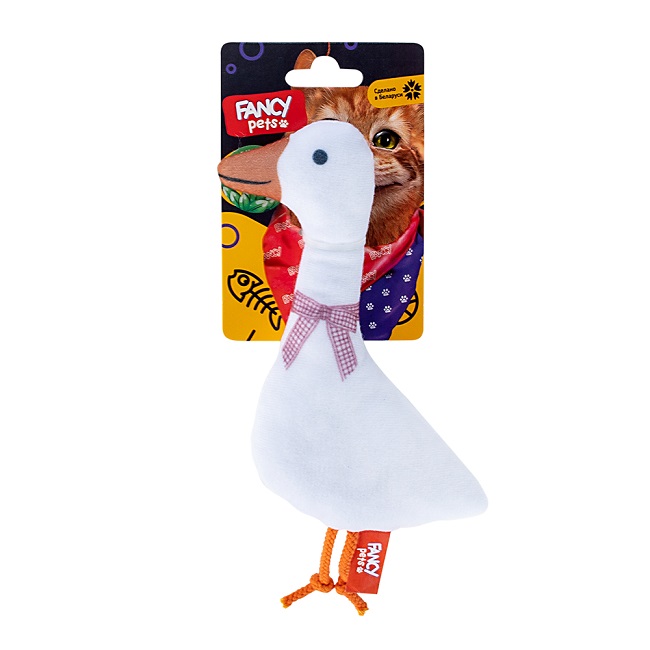 FANCY PETS Игрушка для кошек Гусь с мятой 140 FPS30, 35797, 3900100