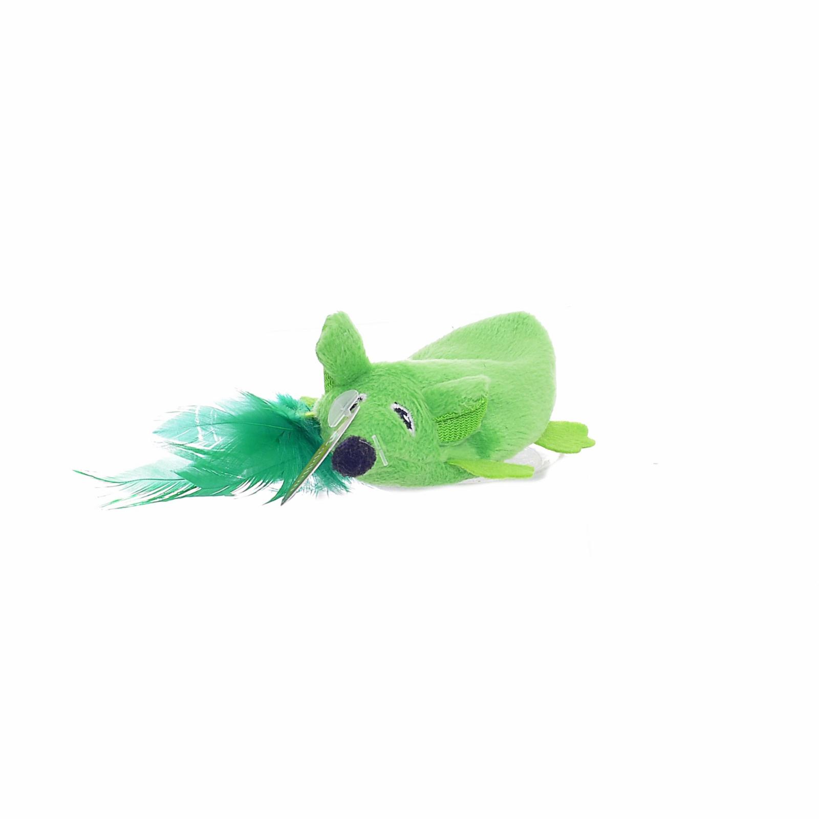 Papillon Игрушка для кошек Плюшевые мышки зеленые и фиолетовые 60х11см (Plush green + violet mice 11 cm unstuffed tube 60 pcs) 240057 240057 0.020 кг 24280