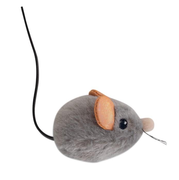 Игрушка Petstages для кошек Мышка со звуком с кошачьей мятой 4 см