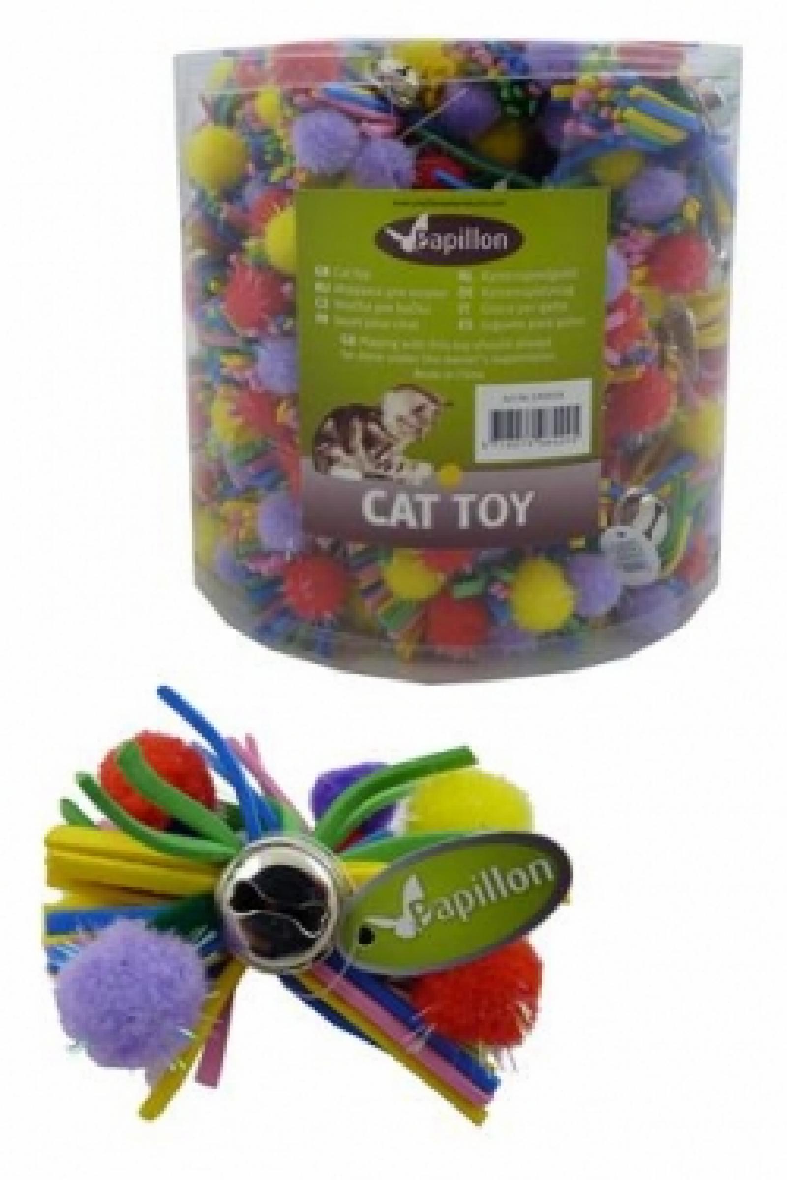 Papillon ВВА Игрушка Разноцветный бант с бубенчиком 7см (Colourfull bow with bell) 240028 240028 0,010 кг 23358, 24100100758