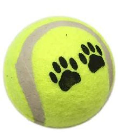HOMECAT Игрушка для кошек мяч теннисный, Ф 6,3 см 72333