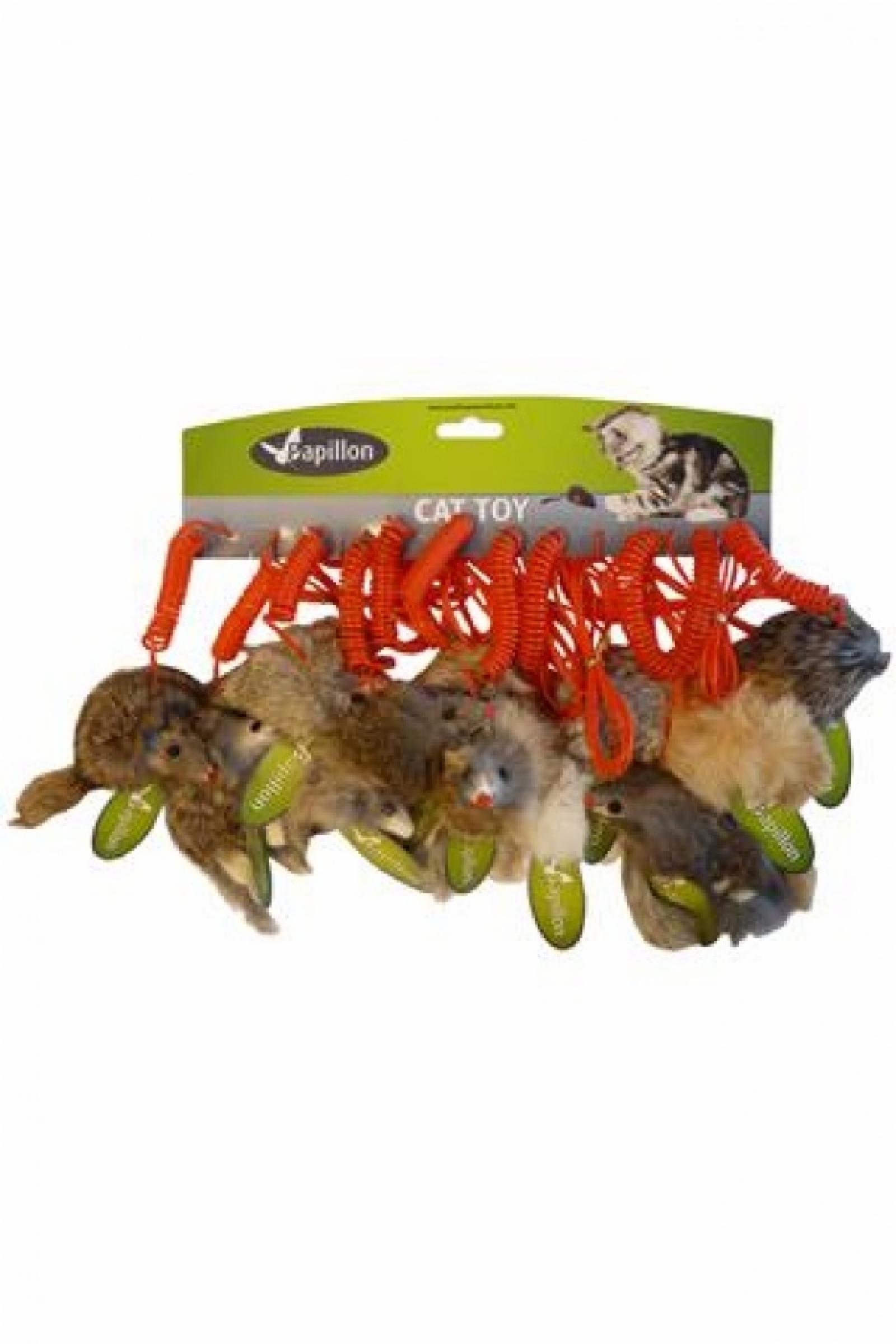 Papillon Мышонок-мягкая шерстка натур. Мех кролик 9 см цвет в ассорт. (Furmouse ass. Colours 9cm) 240047 240047 0.010 кг 23494