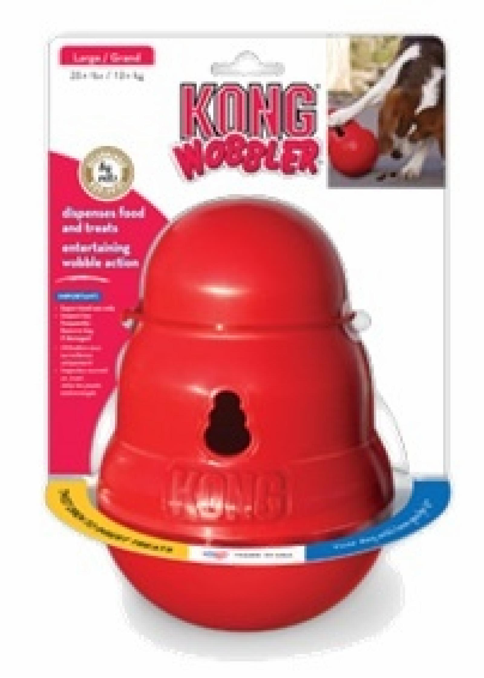 Kong  Игрушка интерактивная для средних собак Wobbler (PW2E) 0,440 кг 36539