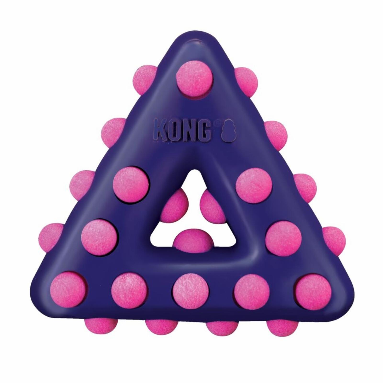 Kong  Игрушка для собак Dotz треугольник малый 11 см (TDD33E) 0,110 кг 36526