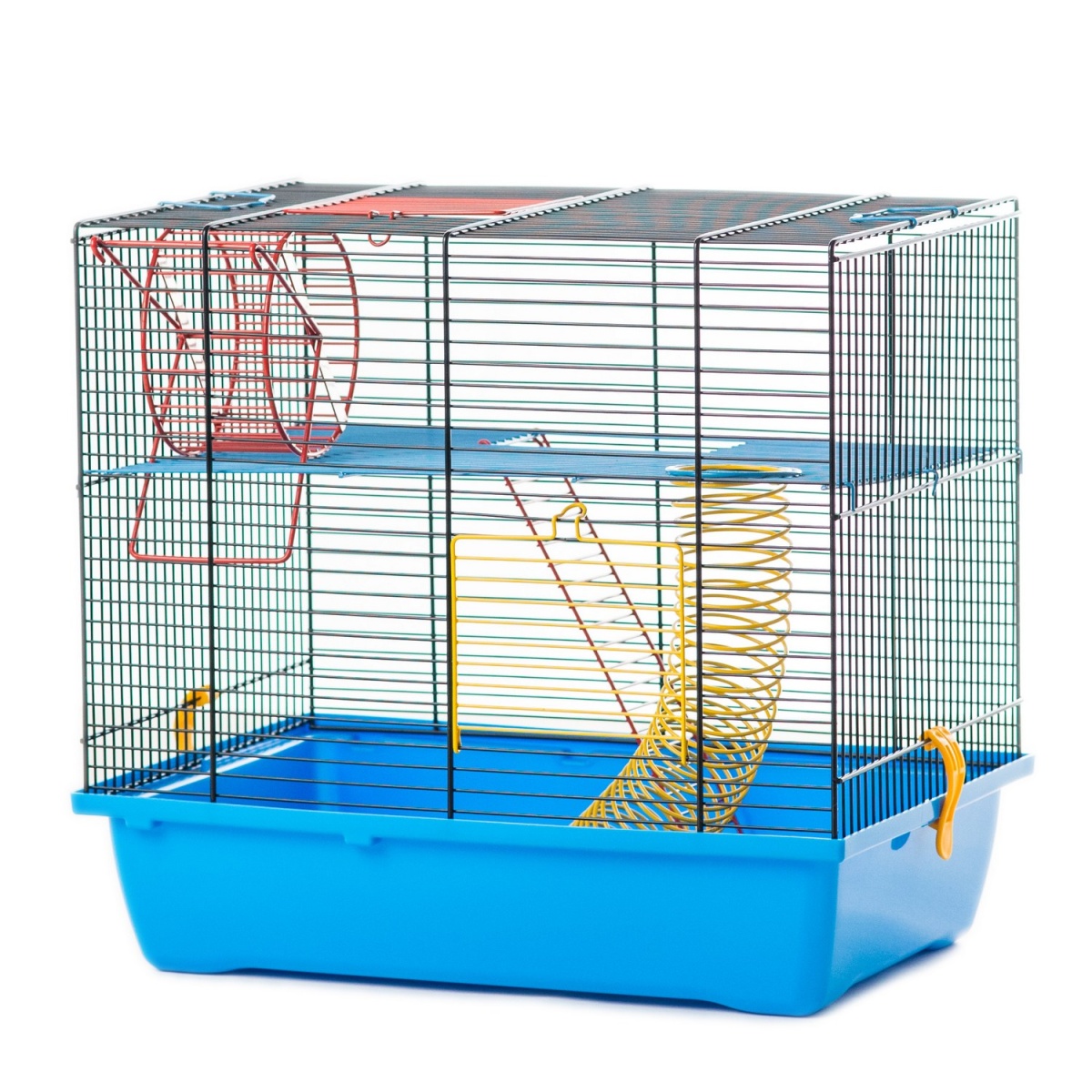 Клетка InterZoo  G-042 GINO I + EQUIPMENT (420х290х380мм), для грызунов