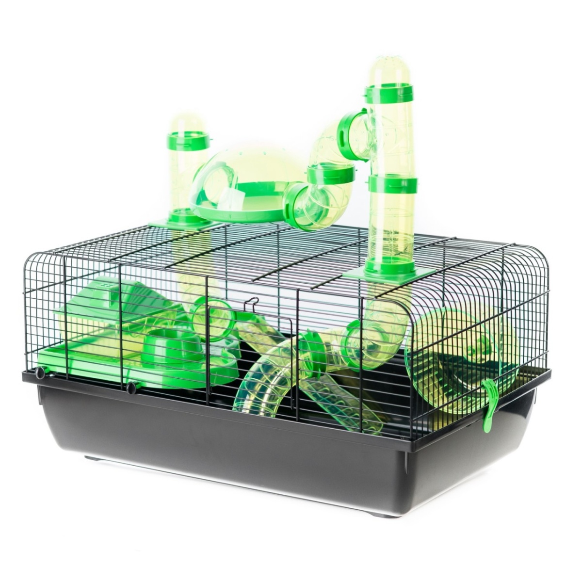 Клетка InterZoo  G-134 FRED I + TERRACE  (580х380х450мм), для грызунов (взамен G-128мм)