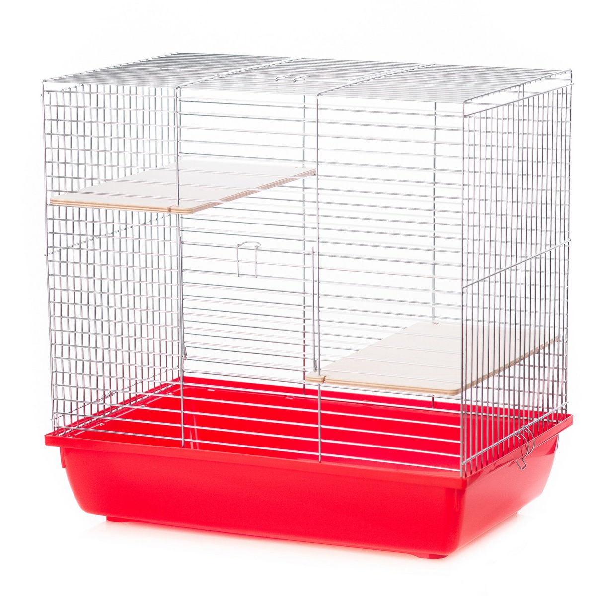 Клетка InterZoo  G-077 CHINCHILLA 60 ZINK (580х380х570мм), для грызунов, прут цинк