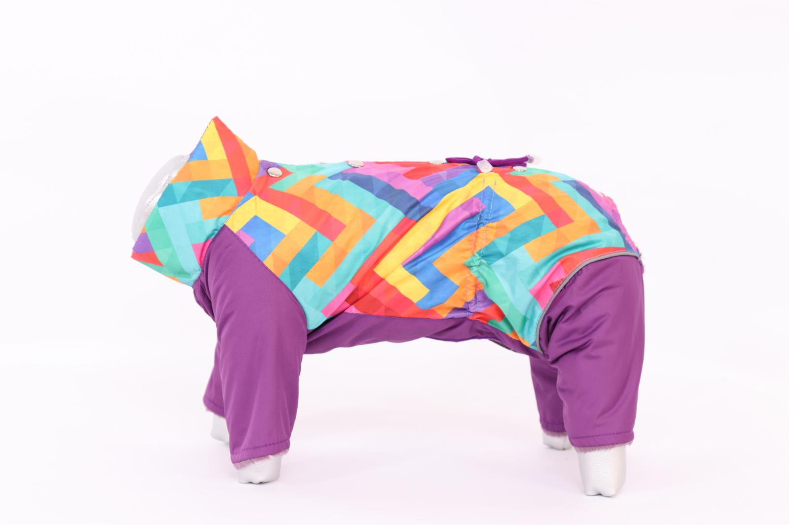 Yoriki ВИА Комбинезон для собак Спектр мал (фиолет) р-р L 28 см 674-13 (демисезон) 674-13 0.250 кг 54765, 215900100748