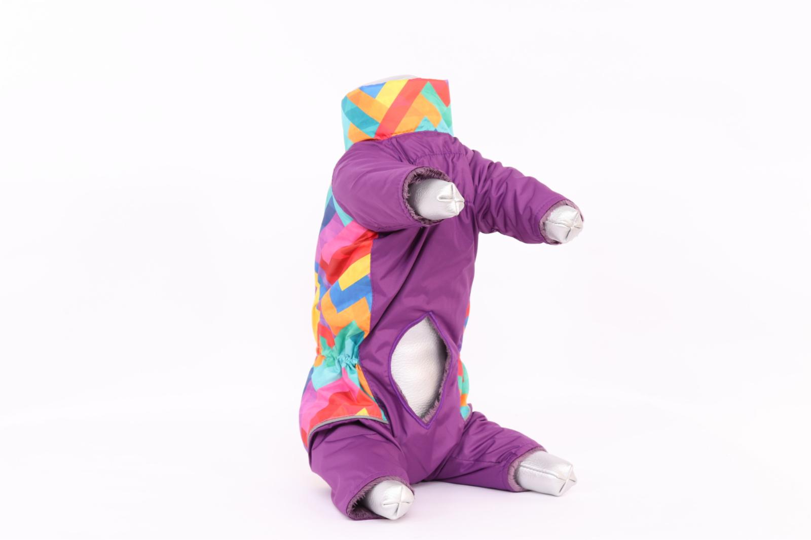 Yoriki ВИА Комбинезон для собак  Спектр мал (фиолет) р-р L 28 см 674-13 (демисезон) 674-13 0.250 кг 54765, 215900100748