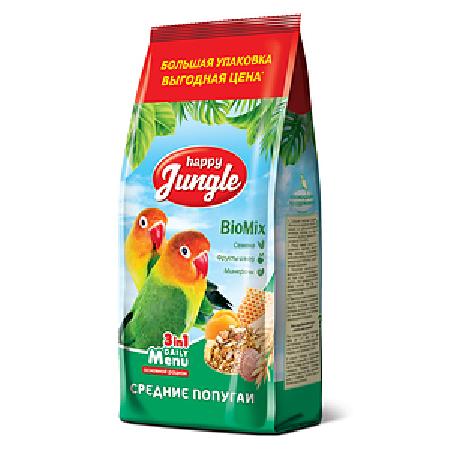 Happy Jungle Корм для средних попугаев 900 г J121 0.900 кг 64793