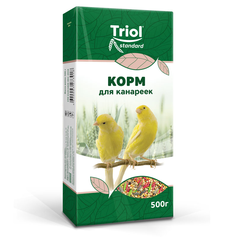 Корм для канареек Триол standart, 500г