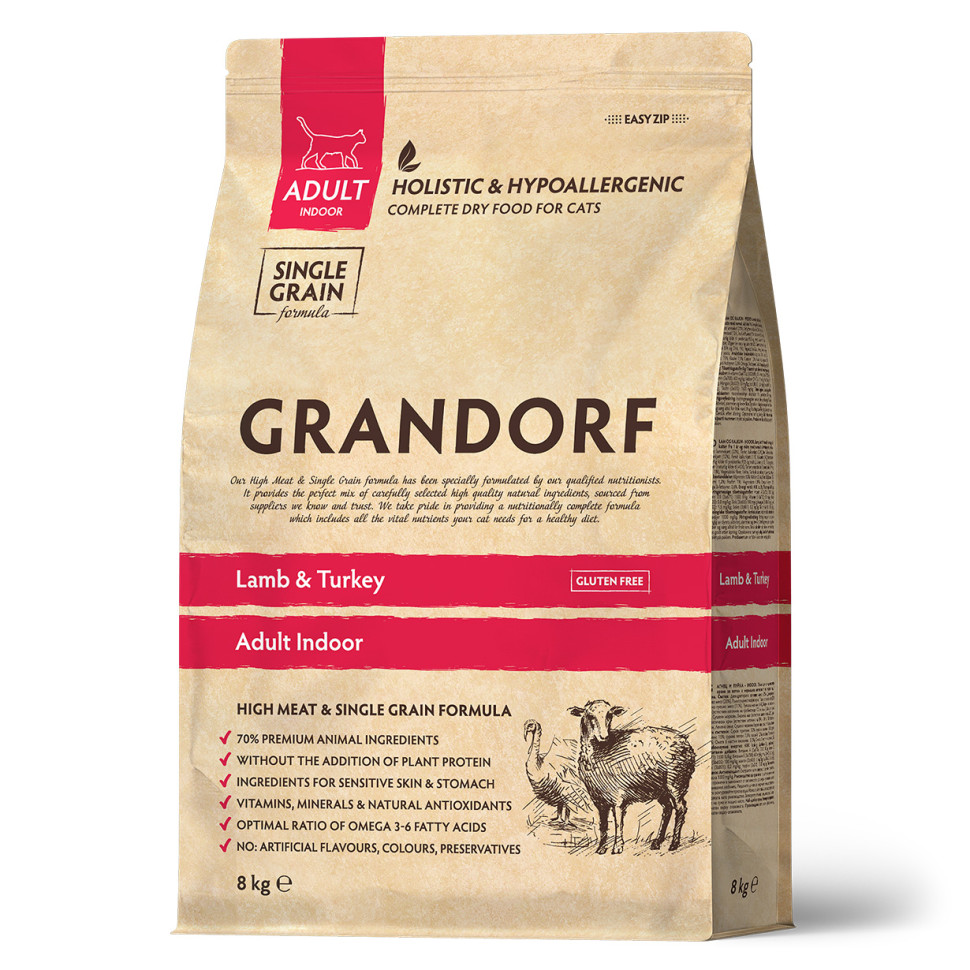 GD INDOOR Lamb&Turkey 8 кг. N, GD Indoor 8 N