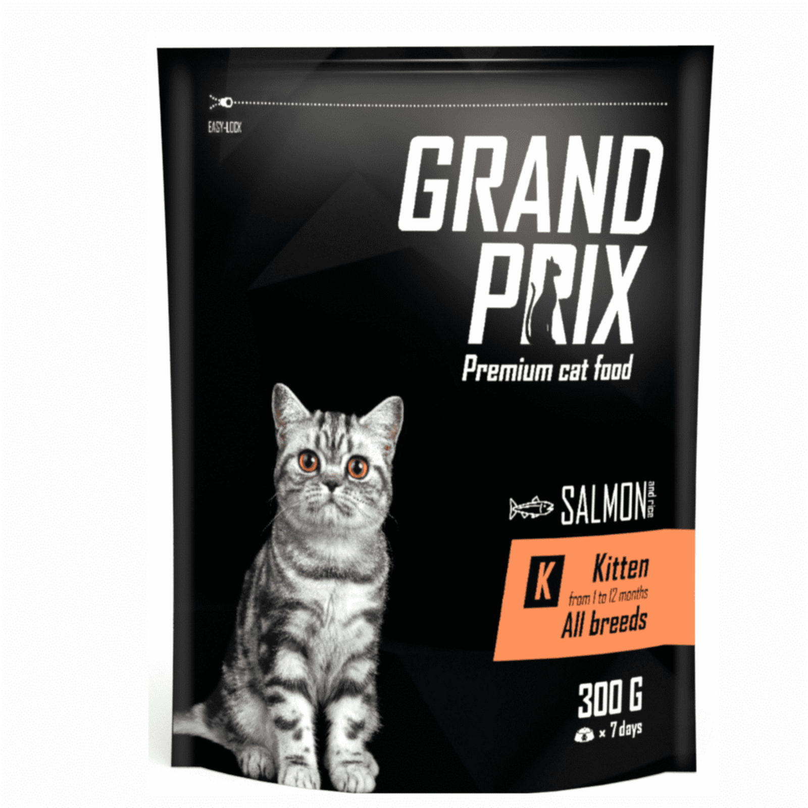 Grand Prix Сухой корм для котят с лососем 00-00000242 1,500 кг 54064