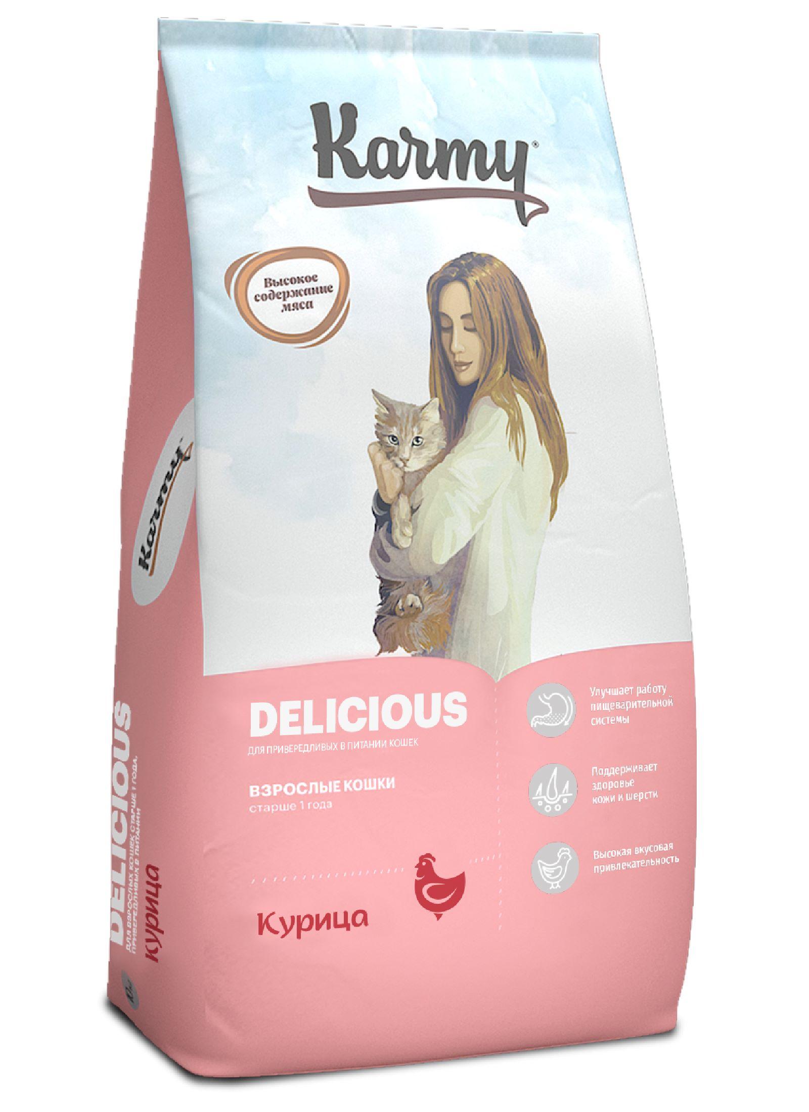Karmy Корм для привередливых кошек с курицей УТ-00007633 10.000 кг 67453