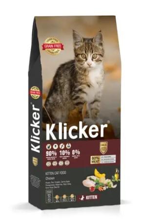 Klicker Kitten Cat Chicken 1 кг сухой корм для котят с курицей 1х10 , VК-00033364