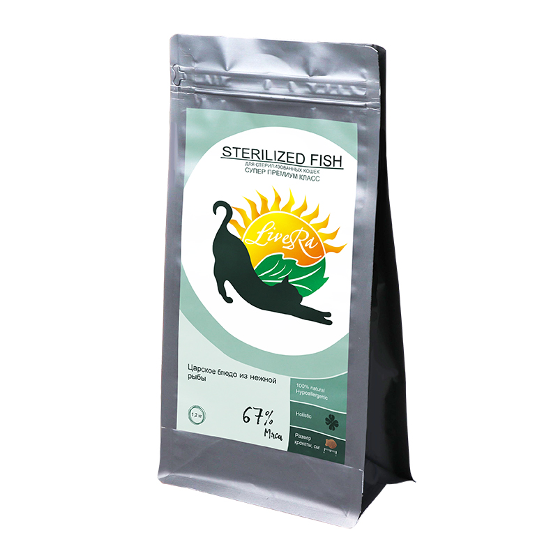 LiveRA дк Sterilized Fish рыба 1,2 кг 06876, 46868, 41001001424