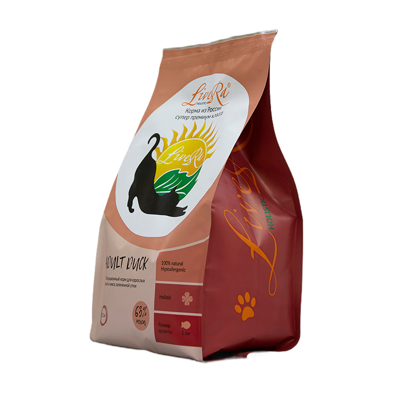 LiveRA дк Adult Duck утка 1,2 кг 13223, 46865