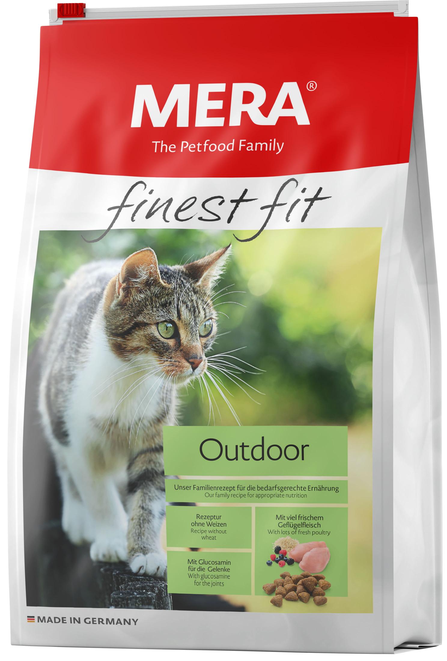 MERA Корм для взрослых кошек активных/гуляющих на улице (Mera Finest Fit Outdoor) , 1,500 кг, 37994, 37994