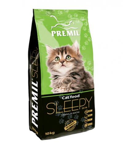 Premil Корм для кошек СУПЕРПРЕМИУМ SLEEPY (СЛИПИ) 33/16 2 кг, 8600103397995