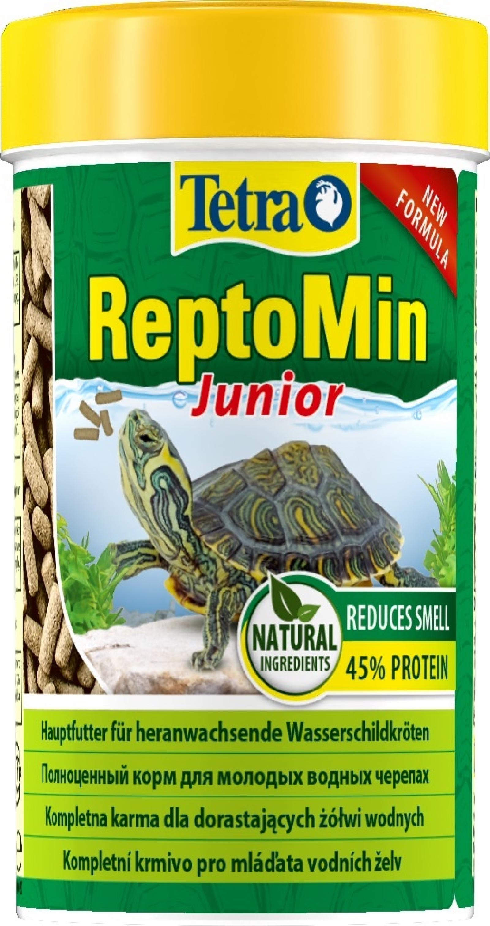 Tetra (корма) Корм для молодых водных черепах палочки ReptoMin Junior 258884 0,075 кг 36379