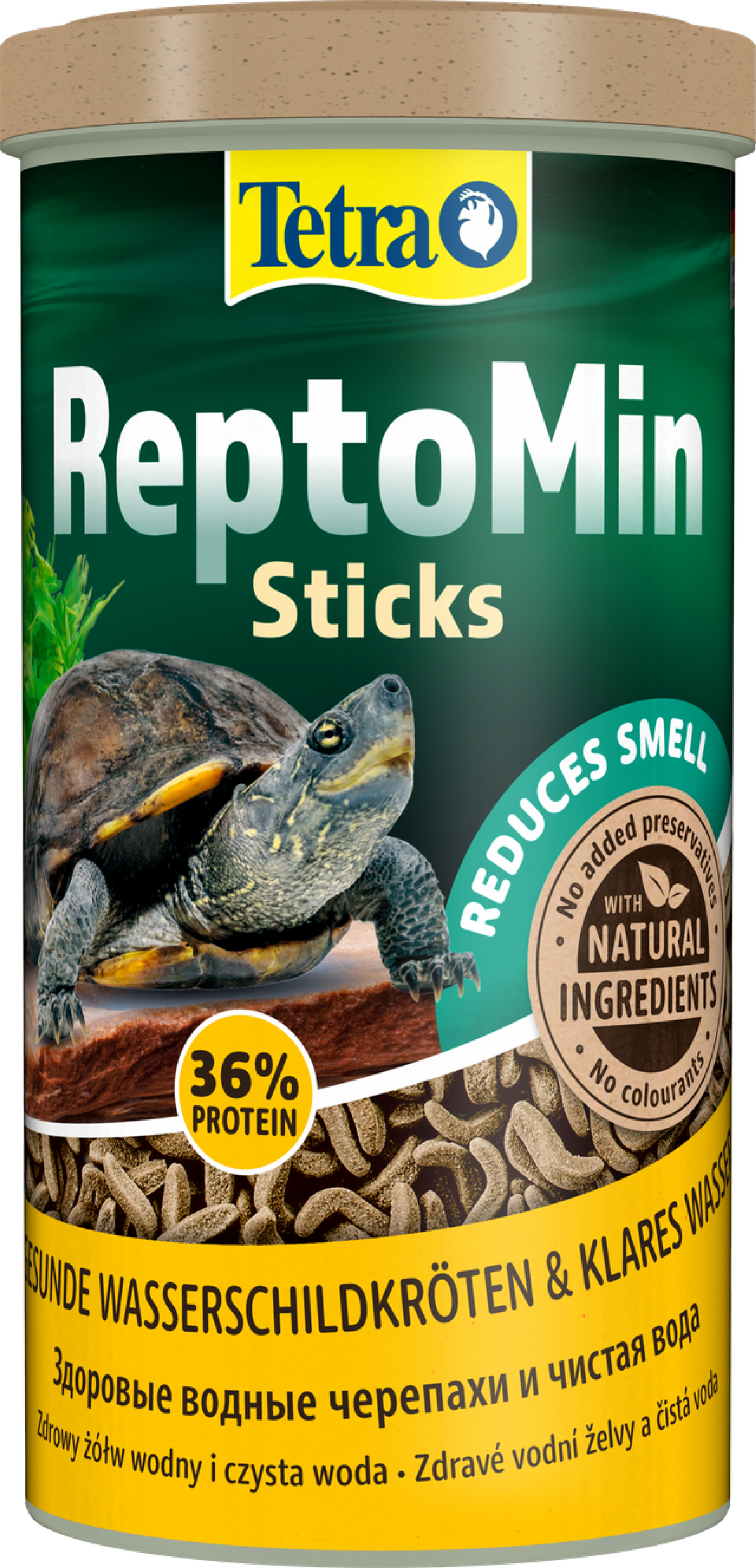 Tetra (корма) Корм для водных черепах палочки ReptoMin 761346 0.060 кг 36365