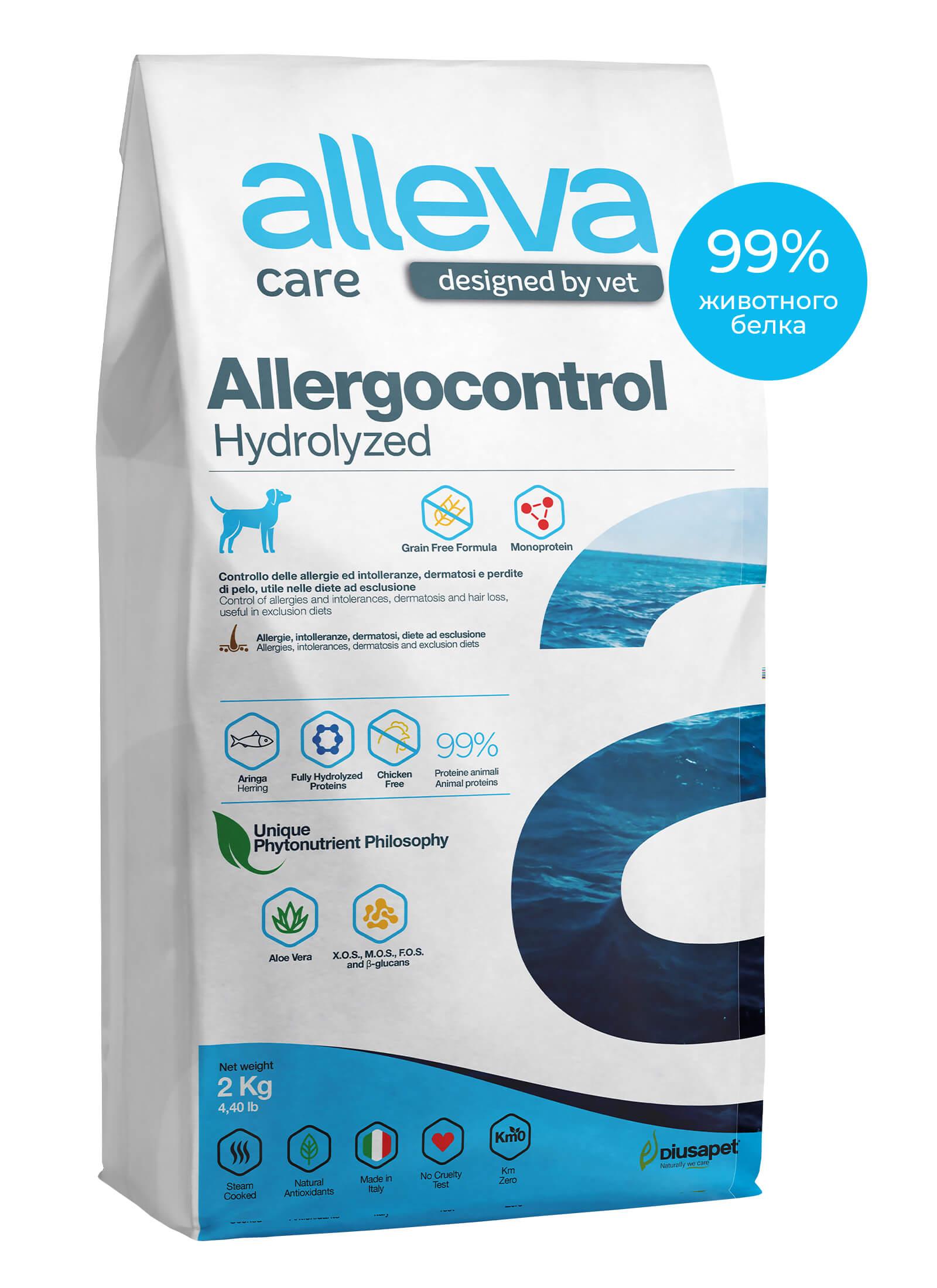 Alleva Корм для собак Аллева Кэр Аллергоконтроль УТ-045396 12.000 кг 65863, 96001001248