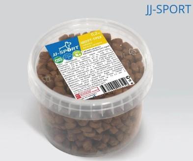 JJ-SPORT Сухой корм Шорт-трек для взрослых собак всех пород с индейкой 0,2 кг мелкая гранула, 2110410