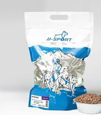 JJSPORT Сухой корм для собак поддержка суставов Джамп с ягненком 10 кг крупная гранула, 2120740