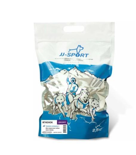 JJSPORT Сухой корм для собак поддержка суставов Джамп с ягненком 2,5 кг мелкая гранула, 2110730