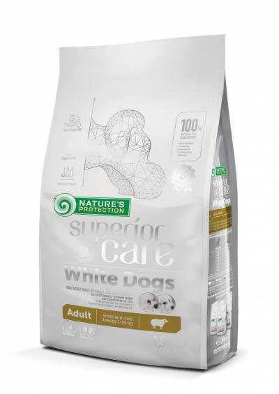 Натур Протекшн 56632 White Dogs Small and Mini Breeds сух.д/мелких собак белого цвета 1,5кг