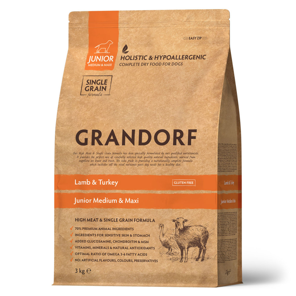 GD Junior Lamb&Turkey 3 кг. N, GD Junior 3 N