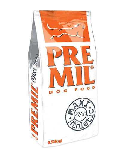 Premil Корм для собак ПРЕМИУМ MAXI ATHLETIC (МАКСИ АТЛЕТИК) 27/16 1 кг, 8600103397780
