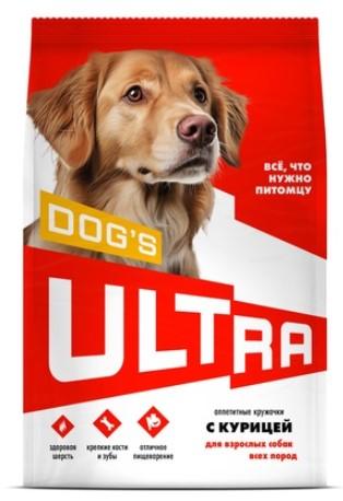 ULTRA Полнорационный сухой корм для взроcлых собак всех пород  с курицей 0,600 кг 64452