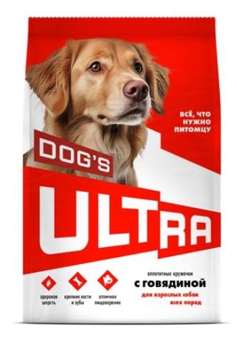 ULTRA Полнорационный сухой корм для взроcлых собак всех пород с говядиной 3,000 кг 64456