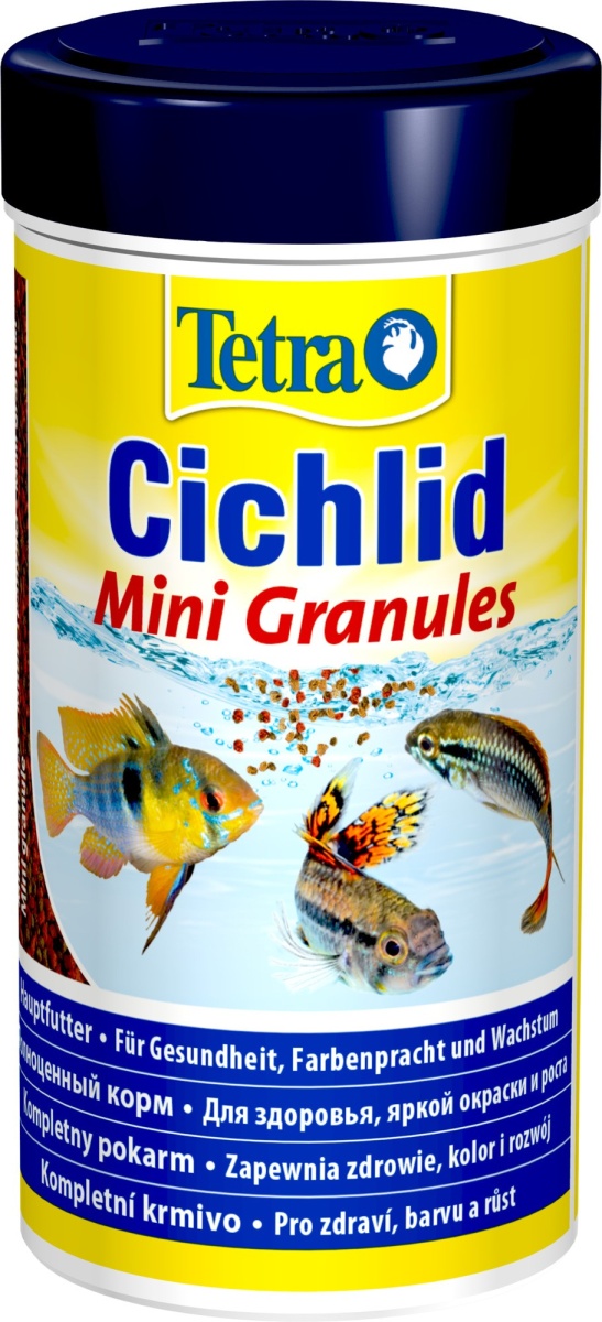 Корм для мелких и карликовых цихлид Tetra Cichlid Mini Granules 250 мл мелкие гранулы СРОК 05.25!!!, n146549, 24600100946