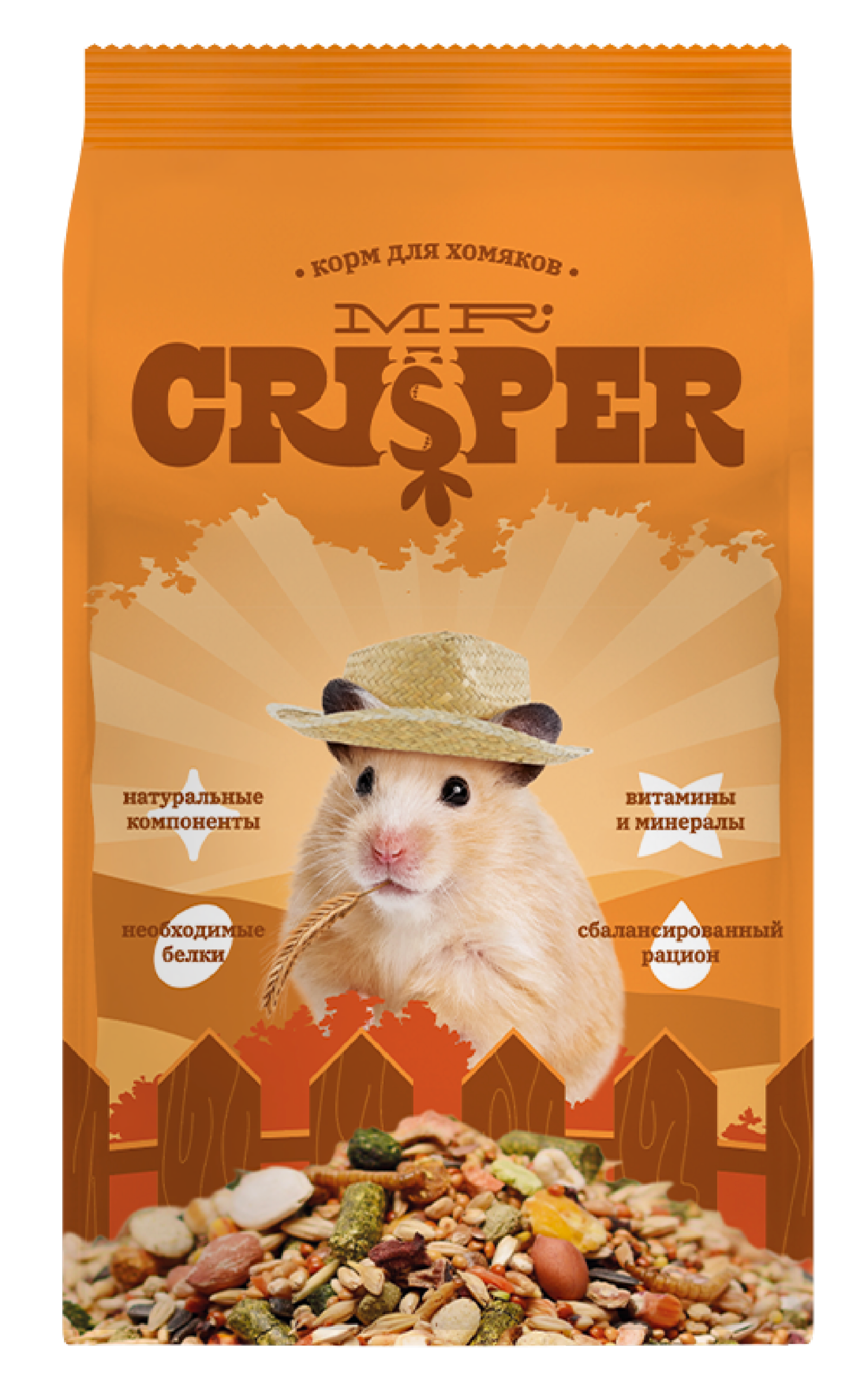 MR.Crisper Корм для хомяков 400 г 11бо21 0.400 кг 51410