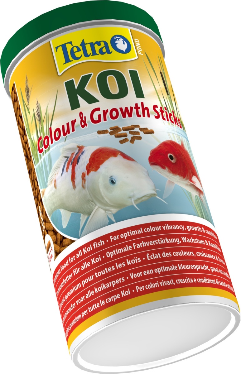 Корм для карпов Кои Tetra Pond Koi Colour & Growth Sticks 1 л, палочки, для рыб от 25 см