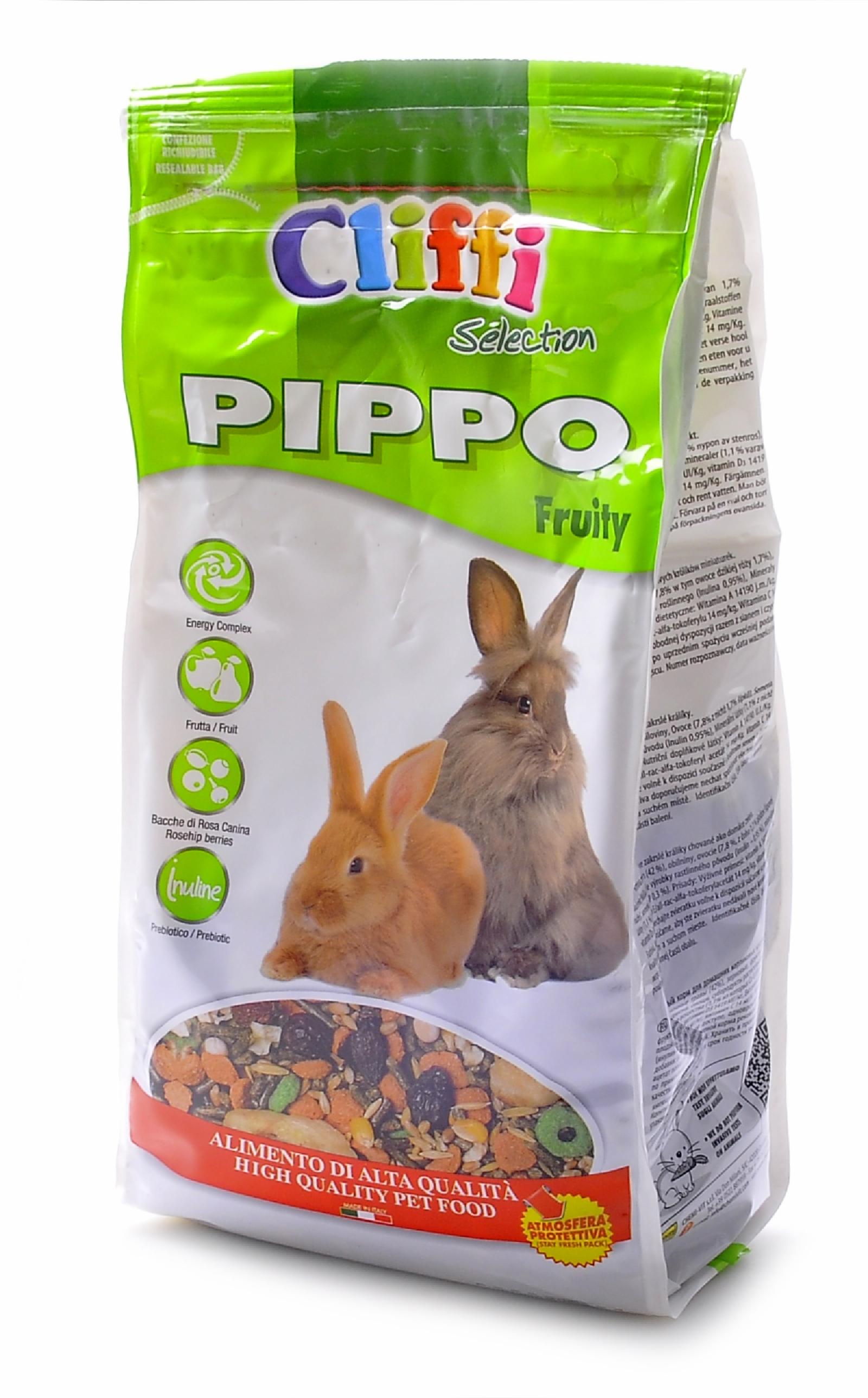 Cliffi (Италия) Корм с фруктами для кроликов (Pippo Fruity SELECTION) PCRA037 0.800 кг 34063, 1500100483