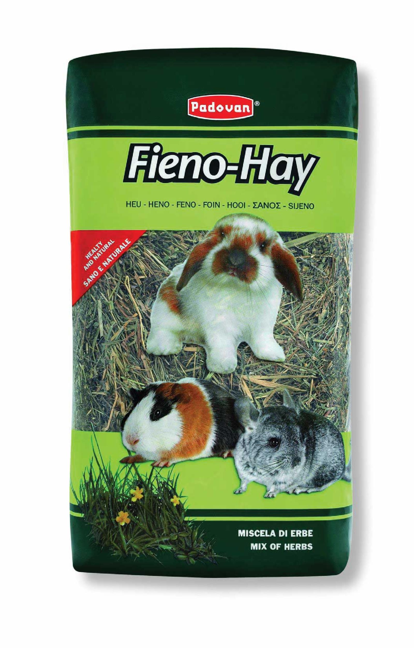 Padovan Сено Луговые травы для грызунов и кроликов 1кг20л (Fieno Hay) PP00084 1.000 кг 31231, 200100483